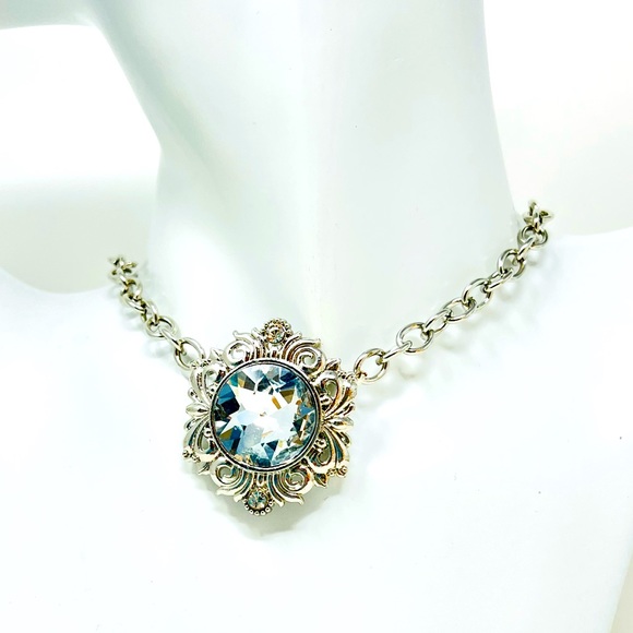 Hand Crafted Jewelry - Chunky cocktail necklace adjustable length